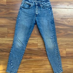 Lucky Brand Ava Embroidered jeans/denim
